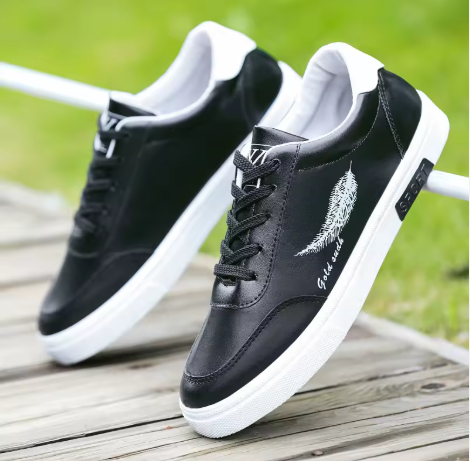 Chaussure Class en Cuir PU L’Élégance et le Confort, Sans Effort