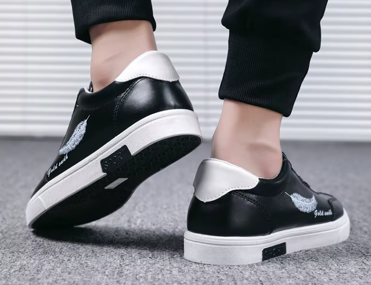 Chaussure Class en Cuir PU L’Élégance et le Confort, Sans Effort