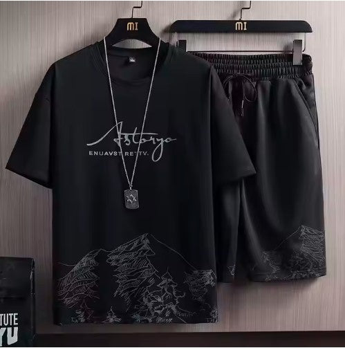 Ensemble Décontracté T-Shirt + Short  – L’Élégance Cool, Sans Effort