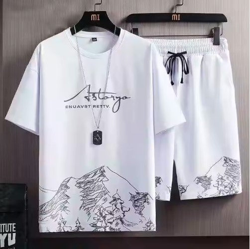 Ensemble Décontracté T-Shirt + Short  – L’Élégance Cool, Sans Effort
